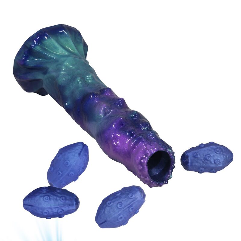 POWER MONSTERS - DUSKWALKER SENTINEL DILDO HINCHABLE FANTASÍA TRICOLOR 23 CM Ø 5 CM - Imagen 8