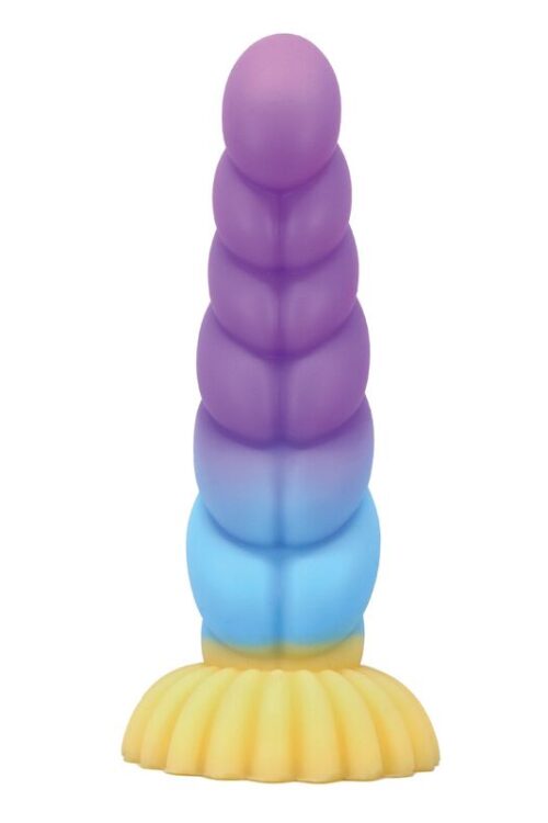 POWER MONSTERS – UNICORN DILDO TRICOLOR 22 CM Ø 5 CM