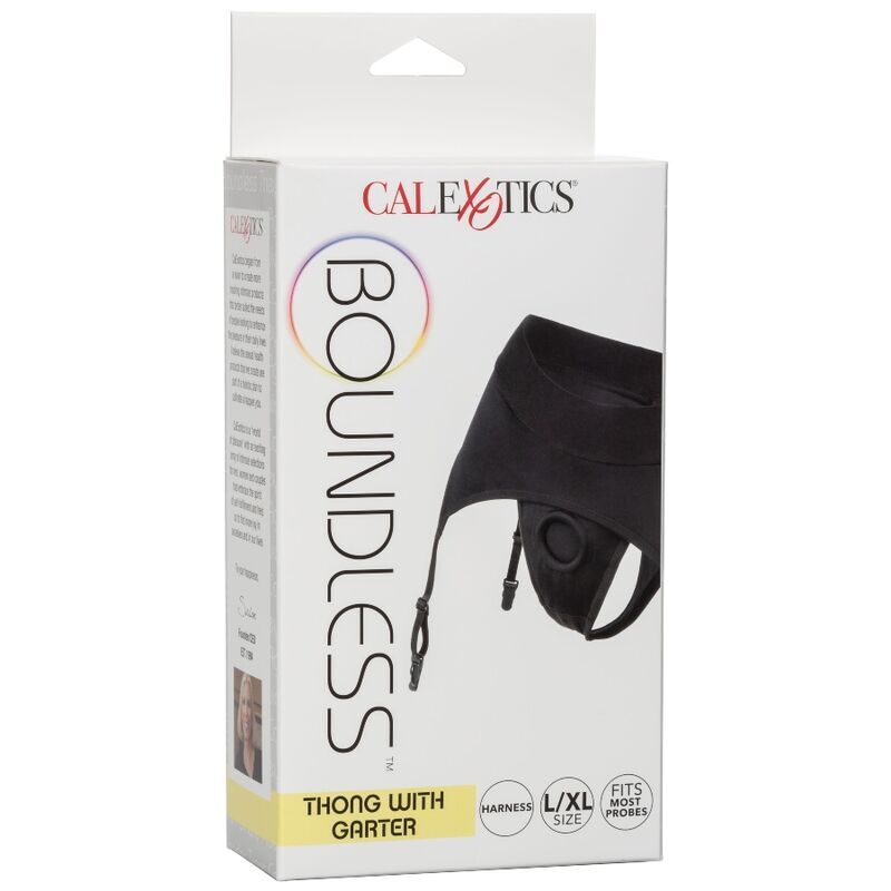 CALEXOTICS - BOUNDLESS ARNÉS TANGA CON LIGUERO L/XL - Imagen 2