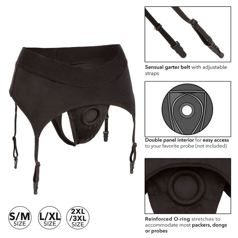 CALEXOTICS - BOUNDLESS ARNÉS TANGA CON LIGUERO S/M - Imagen 2