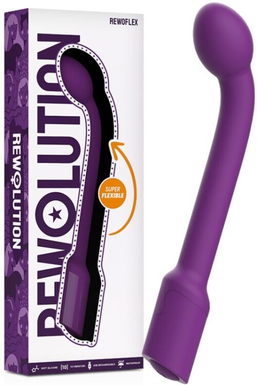 REWOLUTION – REWOFLEX VIBRADOR ESTIMULADOR PUNTO G FLEXIBLE