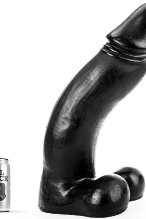 ALL BLACK - DILDO NEGRO 45 CM