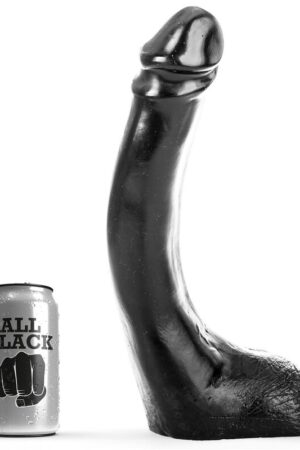 ALL BLACK - DILDO NEGRO 29 CM FISTING