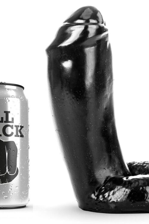 ALL BLACK – DILDO REALÍSTICO 18 CM