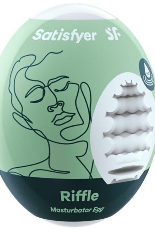 SATISFYER – RIFFLE HUEVO MASTUBADOR