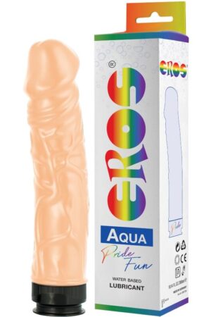 PRIDE - EROS AQUA LGBT PRIDE DILDO CON LUBRICANTE BASE AGUA