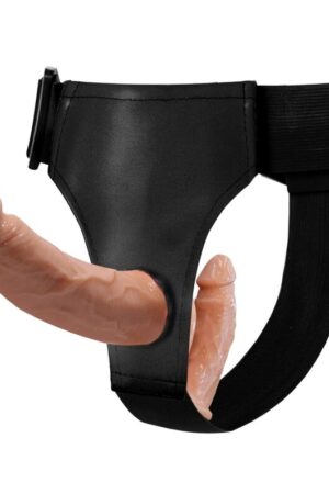 BAILE - ULTRA PASSIONATE HARNESS DILDOS DOBLES CON ARNÉS