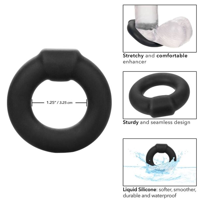 CALEXOTICS - ALPHA OPTIMUM RING NEGRO - Imagen 7