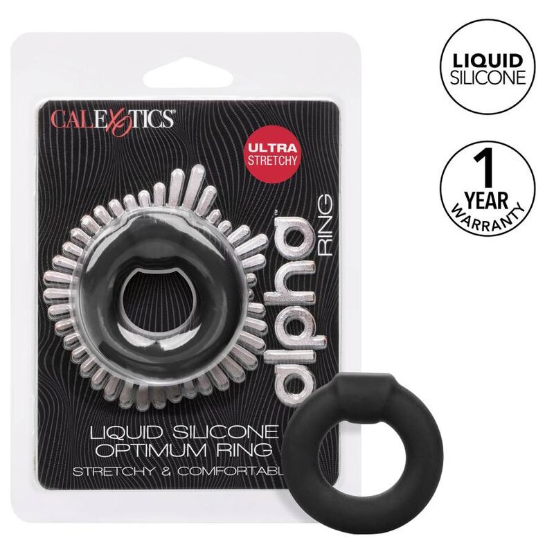 CALEXOTICS - ALPHA OPTIMUM RING NEGRO - Imagen 2