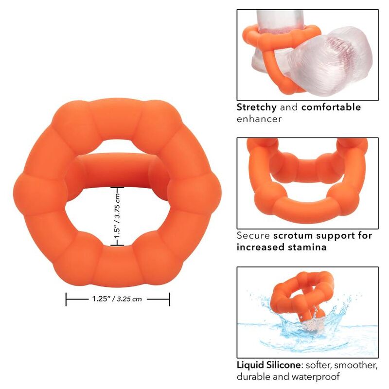 CALEXOTICS - ALPHA ALL STAR RING NARANJA - Imagen 10