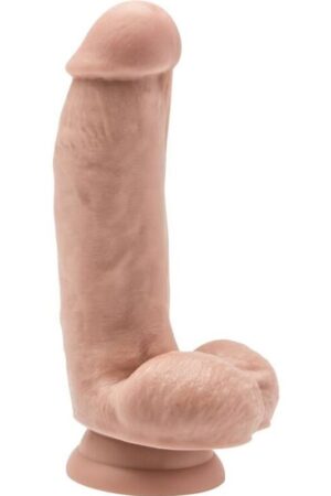 GET REAL - DILDO 12 CM CON TESTÍCULOS NATURAL