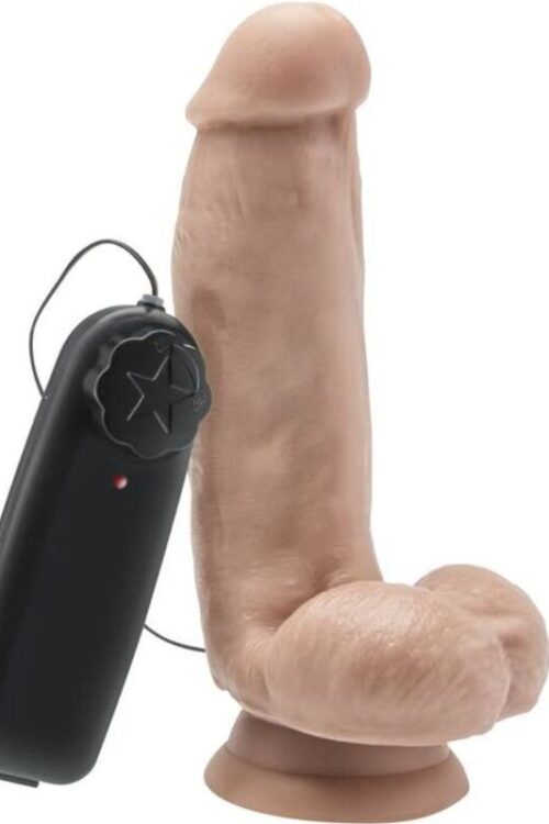 GET REAL – DILDO 12 CM CON TESTÍCULOS VIBRADOR NATURAL