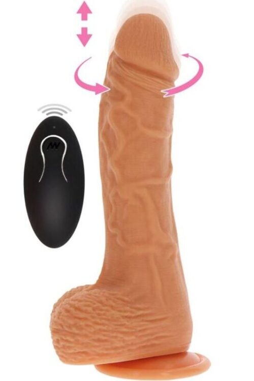 GET REAL – DILDO VIBRADOR ROTADOR UP&DOWN NATURAL