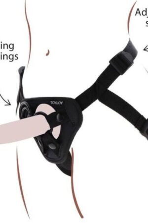 GET REAL - STRAP-ON HARNÉS NEGRO