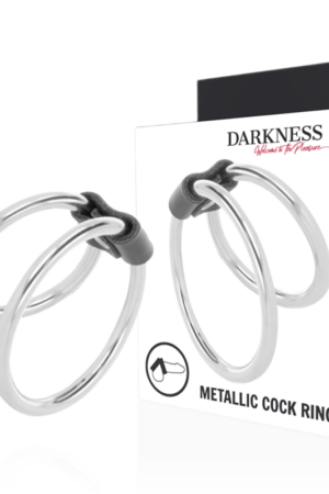 DARKNESS - ANILLA METAL DOBLE PARA EL PENE