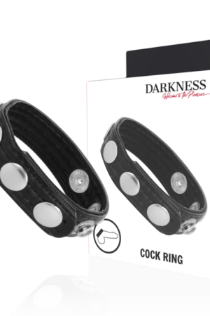 DARKNESS - LEATHER ANILLO ERECCIÓN
