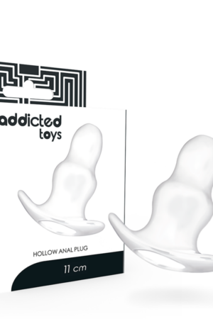 ADDICTED TOYS - DILATADOR ANAL MEDIANO 11 CM - TRANSPARENTE