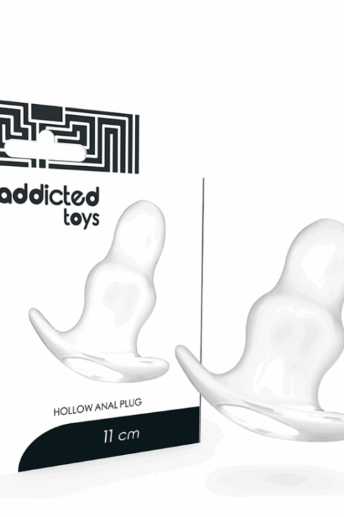 ADDICTED TOYS – DILATADOR ANAL MEDIANO 11 CM – TRANSPARENTE