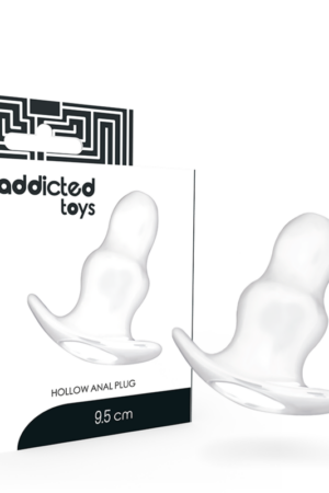 ADDICTED TOYS - DILATADOR ANAL MEDIANO 9.5 CM - TRANSPARENTE