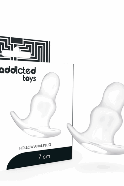 ADDICTED TOYS – DILATADOR ANAL PEQUEÑO 7 CM – TRANSPARENTE