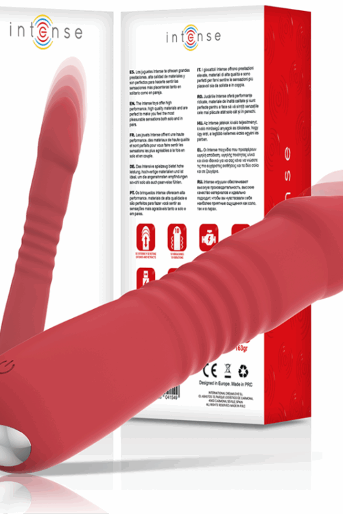INTENSE – JUNI UP & DOWN 10 VIBRACIONES ROJO