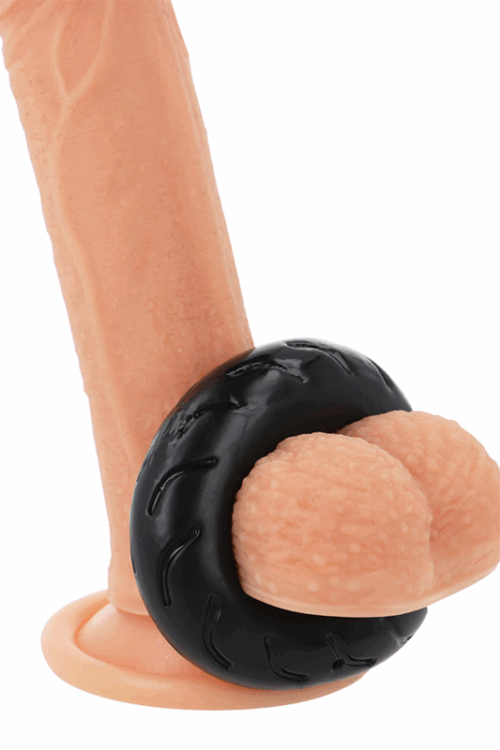 POWERING – SUPER FLEXIBLE Y RESISTENTE ANILLO PENE 5CM PR08 NEGRO