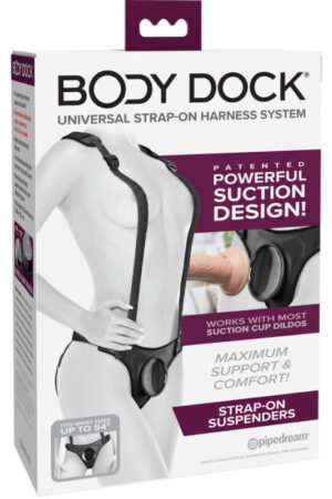 PIPEDREAMS - BODY DOCK STRAP-ON SUSPENDERS