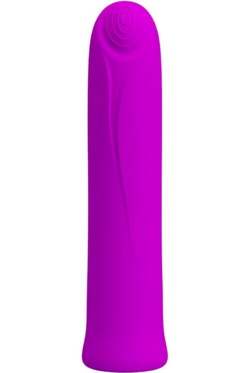 PRETTY LOVE – CURTIS MINI VIBRADOR SUPER POWER 12 VIBRACIONES SILICONA VIOLETA