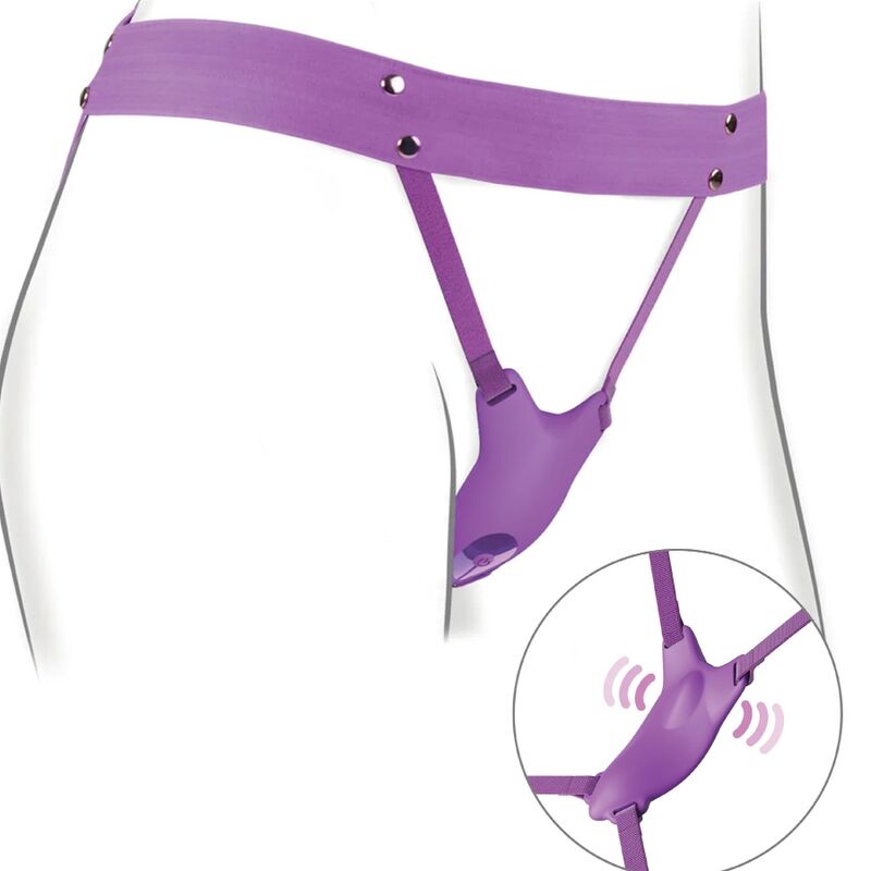 FANTASY FOR HER - ARNES MARIPOSA VIBRADOR, RECARGABLE & CONTROL REMOTO VIOLETA - Imagen 4