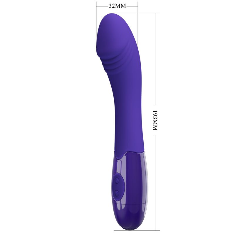 PRETTY LOVE - ELEMENTAL YOUTH DILDO VIBRADOR VIOLETA - Imagen 4