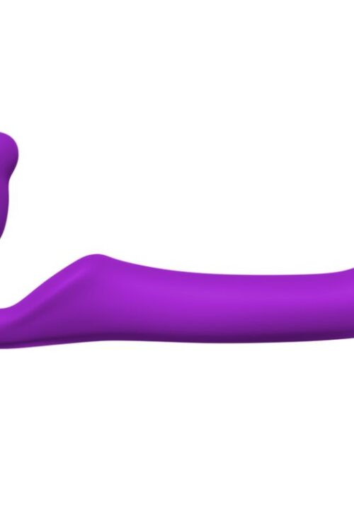 ADRIEN LASTIC – QUEENS STRAP-ON FLEXIBLE VIOLETA TALLA M