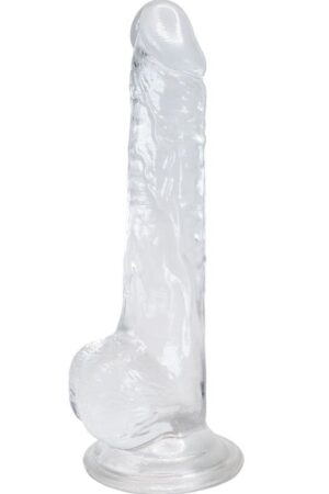 ALIVE - LUSTY PENE REALÍSTICO TRANSPARENTE 18 CM