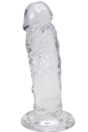 ALIVE - MAJESTIC PENE REALÍSTICO TRANSPARENTE 14.7 CM