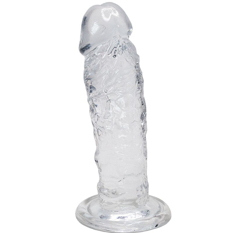 ALIVE – MAJESTIC PENE REALÍSTICO TRANSPARENTE 14.7 CM