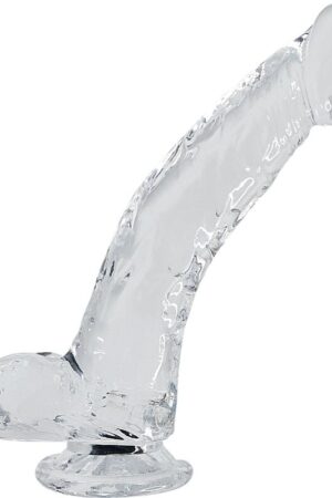 ALIVE - STALLION PENE REALÍSTICO TRANSPARENTE 22 CM