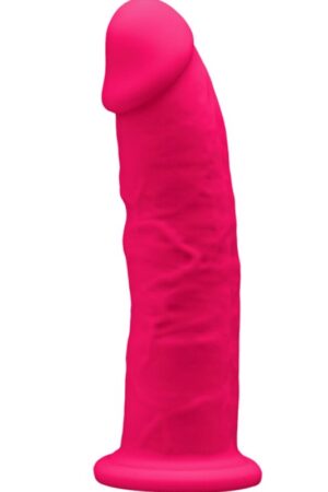 SILEXD - MODELO 2 PENE REALÍSTICO SILICONA PREMIUM SILEXPAN FUCSIA 15 CM