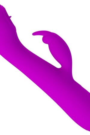 PRETTY LOVE - RACHEL VIBRADOR RECARGABLE CON SUCCIONADOR MORADO