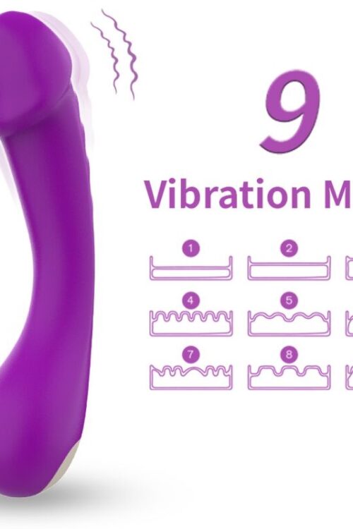 ARMONY – DILDO VIBRADOR PUNTO G SILICONA VIOLETA
