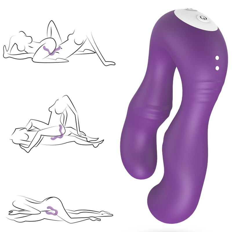 ARMONY - SERAPH VIBRADOR DOBLE CONTROL REMOTO VIOLETA - Imagen 6