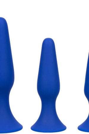 CALEXOTICS - ADMIRAL KIT 3 PLUG ANAL AZUL