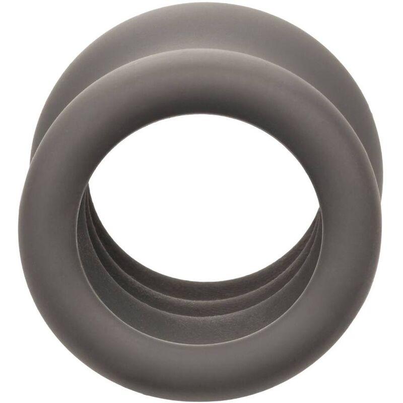 CALEXOTICS - ALPHA ANILLO EXTENSIÓN ESCROTO DOBLE NEGRO - Imagen 8
