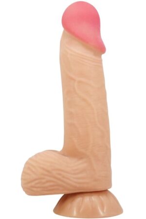 PRETTY LOVE - SLIDING SKIN SERIES DILDO REALÍSTICO CON VENTOSA PIEL DESLIZANTE 20.6 CM