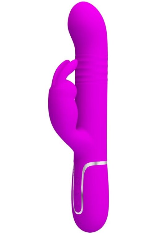 PRETTY LOVE – VIBRADOR COALE RABBIT PERLAS VIOLETA