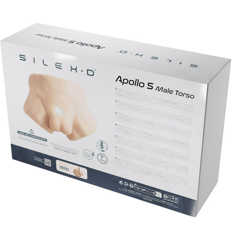 SILEXD - APOLLO S TORSO BAJO REALÍSTICO MASCULINO - Imagen 3
