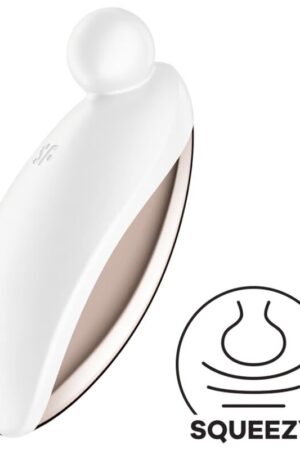 SATISFYER - SPOT ON 2 VIBRADOR LAY-ON BLANCO