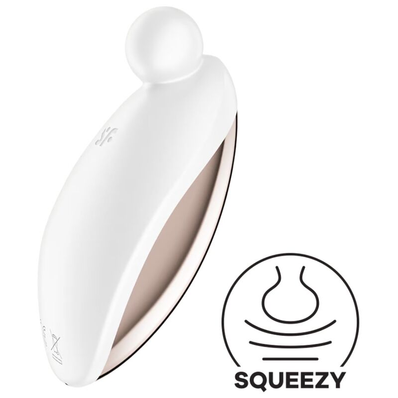 SATISFYER – SPOT ON 2 VIBRADOR LAY-ON BLANCO