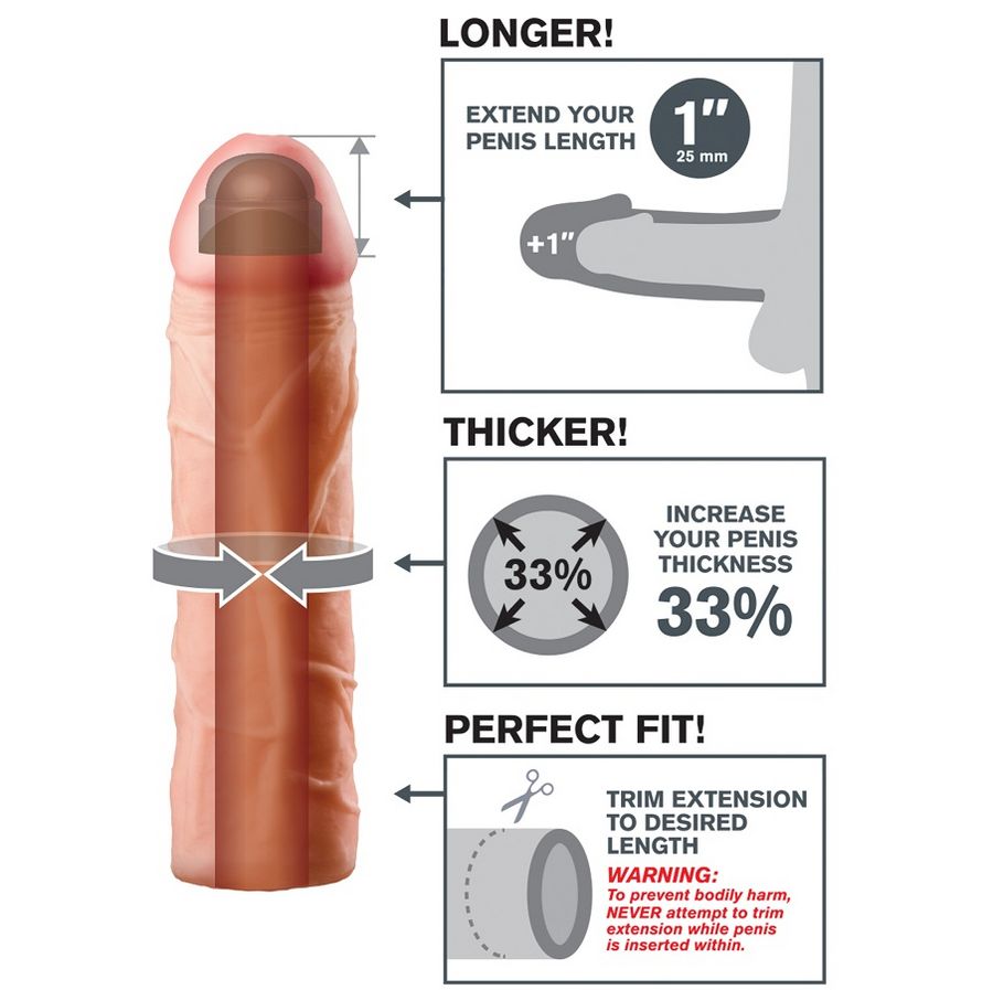 FANTASY X- TENSIONS - PERFECT 1 EXTENSIÓN PARA EL PENE - Imagen 4