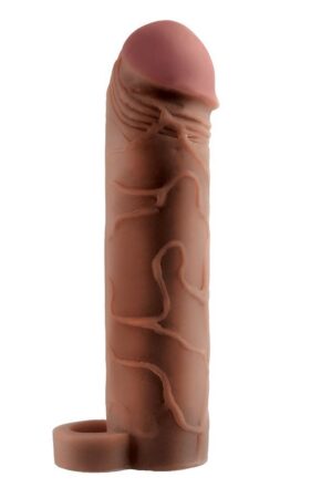 FANTASY X- TENSIONS - PERFECT 2 EXTENSIÓN PENE CON CORREA MARRÓN