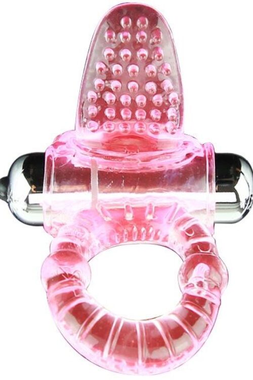 BAILE – SWEET ABS 10 RITMOS RING ANILLO PENE VIBRADOR ROSA