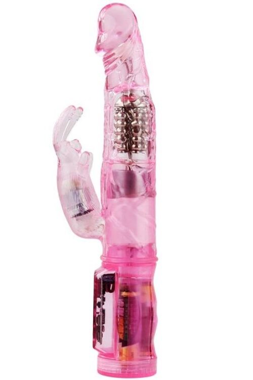BAILE – MINI ROTADOR RABBIT ROSA SUPERESTIMULADOR